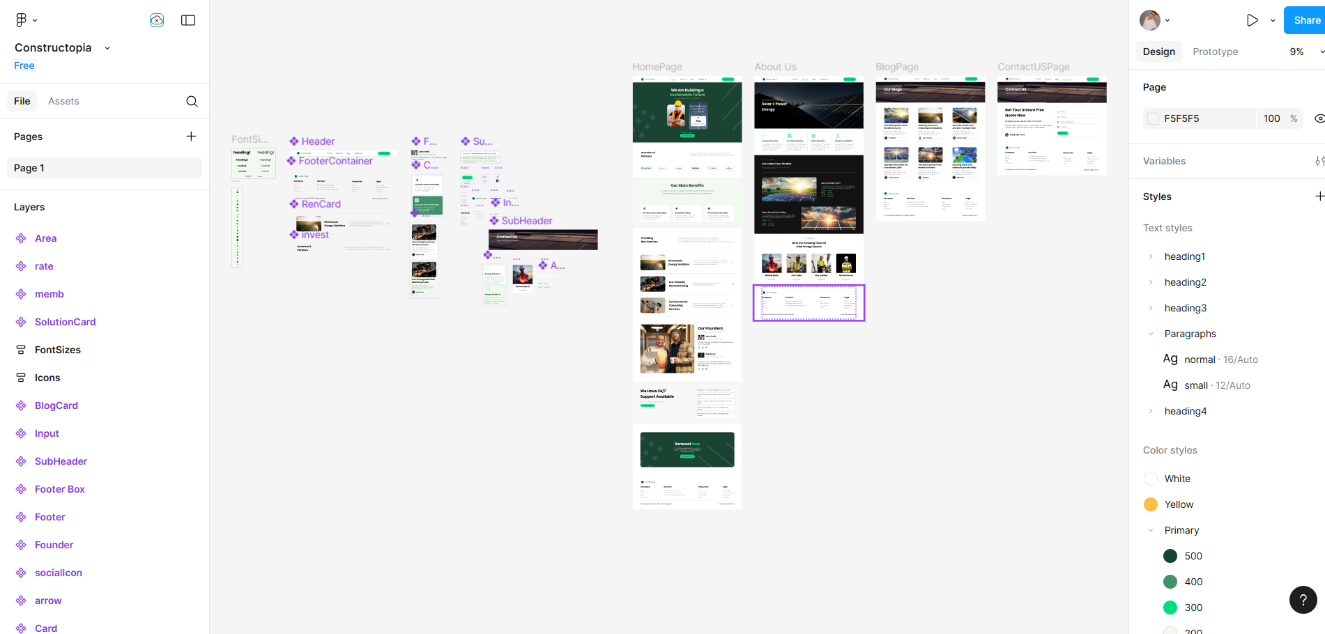 UI/UX Design